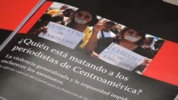 Denuncian violencia contra periodistas centroamericanos