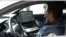 Arlington County Police Officer Patrice Malone checks the computer in her cruiser. (Mike Burke/VOA)