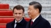 에마뉘엘 마크롱 프랑스 대통령과 시진핑 중국 국가주석(자료 사진)