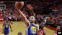 Stephen Curry des Golden State Wariiors, Houston, le 10 mai 2019.