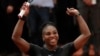Serena Williams après sa victoire sur Julia Goerges à Roland-Garros, France, le 2 juin 2018. 