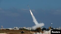 Ізраїльська система протиракетної оборони в дії