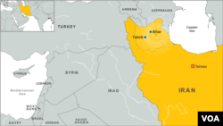 İran'da gerçekleşen depremde Tabriz ve Ahar köyleri zarar gördü