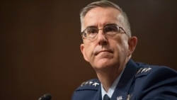 美军参谋长联席会议副主席、空军上将海腾(General John Hyten) （美国国防部2019年7月30日照片）