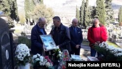 Bosnia and Herzegovina--Anniversary of death of Srdjan Aleksic, Trebinje, January 27, 2020.