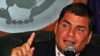 Ecuatorianos desaprueban a Correa