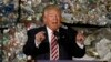 FILE - Then-presidential candidate Donald Trump speaks during a campaign stop at Alumisource, a metals recycling facility in Monessen, Pa., June 28, 2016. Trump has broken with decades of conservative economic thinking on the value of free trade.