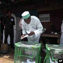 Nigerians cast their ballots for president on Saturday
