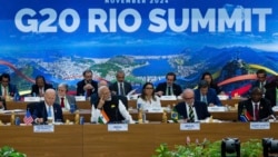 Para pemimpin dunia menghadiri KTT G20 di Rio de Janeiro, Brazil. 