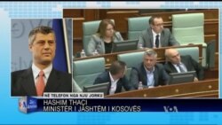 Intervistë me Ministrin e Jashtëm Hashim Thaçi