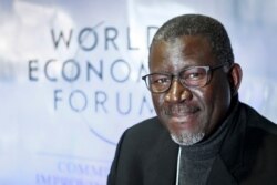 Secretary General of the International Federation of Red Cross and Red Crescent Societies Elhadj As Sy attends the annual meeting of the World Economic Forum, Jan. 23, 2018 in Davos, Switzerland.