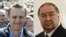 From left, Russian opposition leader Aleksei Navalny and Russian tycoon Alisher Usmanov.