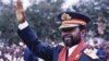 Presidente de Moçambique, Samora Machel, em 1984