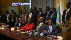 VOA60 AFIRKA: SOUTH SUDAN Sabon Mataimakin Shugaban Kasar, Taban Den Gai Na Shirin Hade Dakarun Gwamnti da na 'Yan Tawaye