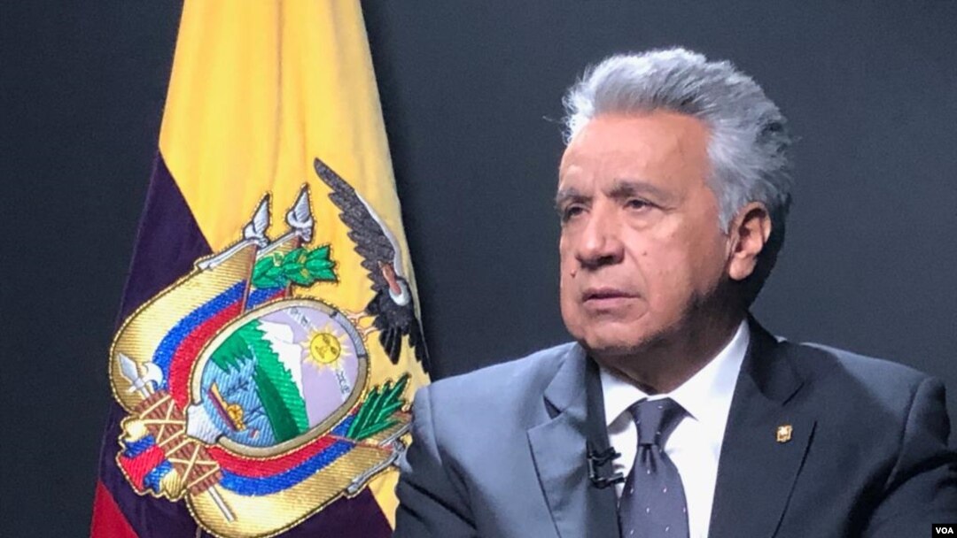 El presidente Lenín Moreno dijo este martes 8 de octubre de 2019 que ha iniciado un diálogo con representantes de la población indígena de su país.