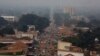 FILE - A general view shows a part of the capital Bangui, Central African Republic, February 16, 2016. 