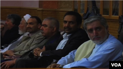 د سیاسي او جهادي مشرانو غونډه