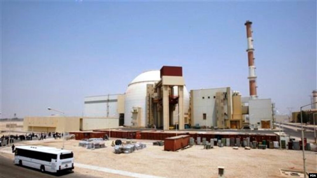 Reaktor nuklir Iran di Bushehr, Iran barat daya.