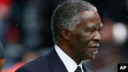 Former South African president Thabo Mbeki says Sudan peace talks have been adjourned to allow parties to study a draft cessation of hostilities agreement. 