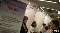 Missouri State University dari negara bagian Missouri adalah satu dari 60 universitas terkemuka Amerika yang menghadiri Pameran Pendidikan Tinggi AS 2011.