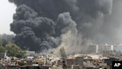 ته‌قینه‌وه‌کان پایته‌ختی لیبیایان هه‌ژاند له‌م ده‌مه‌ی گۆشاری ناتۆ به‌رده‌وامه‌