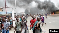 Manifestations violentes à Kinshasa, 20 septembre 2019.