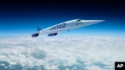 Prikaz supersoničnog aviona