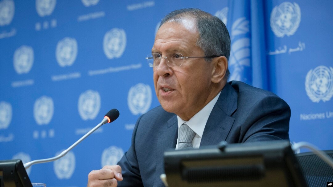 Rossiya Tashqi ishlar vaziri Sergey Lavrov