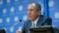 Rossiya Tashqi ishlar vaziri Sergey Lavrov