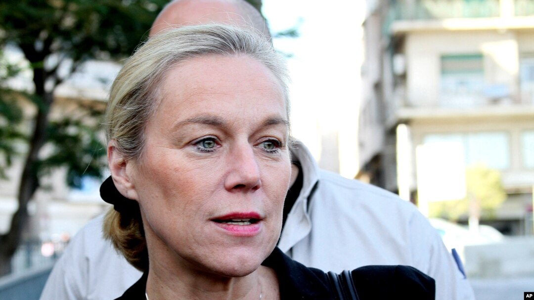 FILE - Sigrid Kaag, the head of the U.N. team charged with destroying Syria's chemical weapons, in Damascus, Syria, Oct. 22, 2013.
