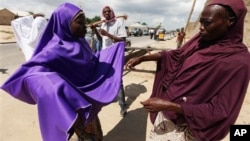 Des femmes nigérianes, Maiduguri, 7 aout 2013