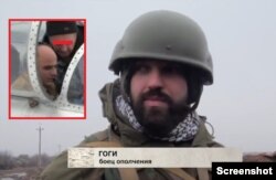 რუსების მხარეს მებრძოლი მფრინავი თბილისელი არამ ავაგიანი და თბილისელი დაქირავებული, თემურ გოგიაშვილი, მეტსახელად "გოგი"