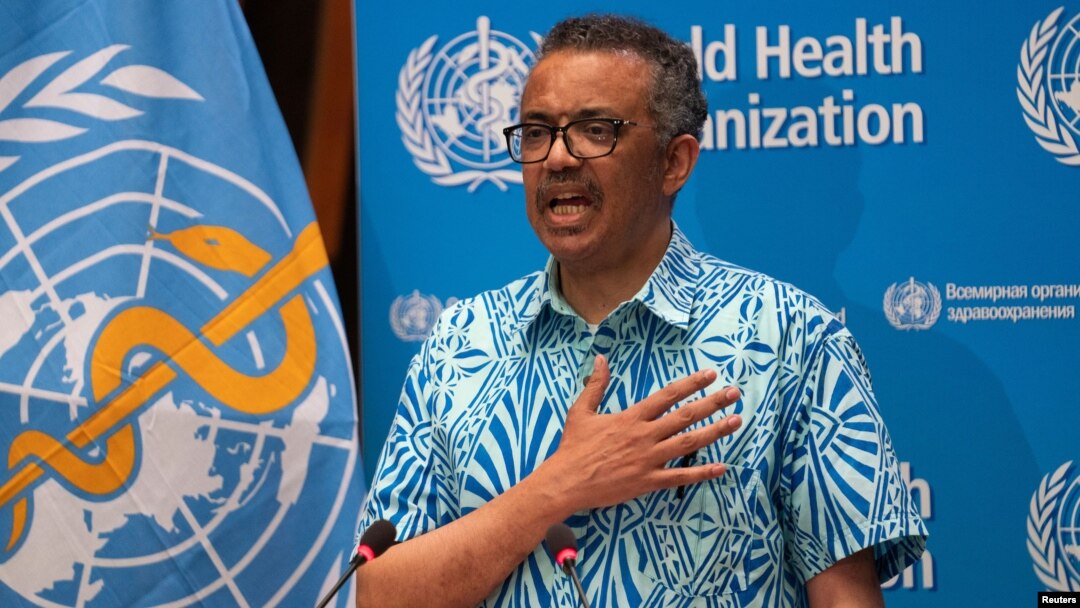 Dirjen WHO Tedros Adhanom Ghebreyesus