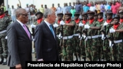 Marcelo Rebelo de Sousa em vista de estado a São Tomé e Príncipe