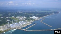 Pembangkit nuklir Fukushima Daiichi yang mengalami kebocoran sejak gempa dan tsunami 11 Maret.