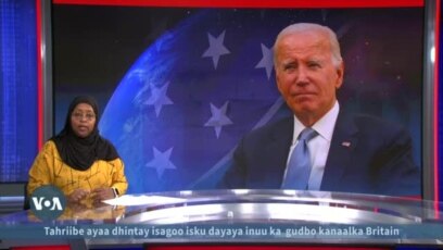Biden oo ka hadlay colaadda Bariga Dhexe