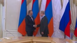 Նիկոլ Փաշինյանի հանդիպումը Վլադիմիր Պուտինի հետ