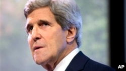 FILE - U.S.Secretary of State John Kerry
