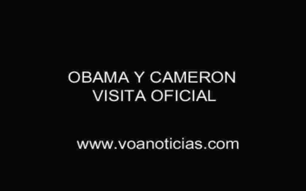 El presidente Obama recibe al primer ministro David Cameron