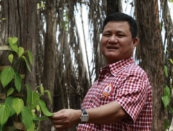 Oknha Try Pheap, director of Try Pheap Group companies, is a prominent and powerful Cambodian tycoon. (Courtesy photo: Global Witness)