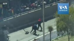 La police disperse un cortège anti-gouvernemental en Bolivie