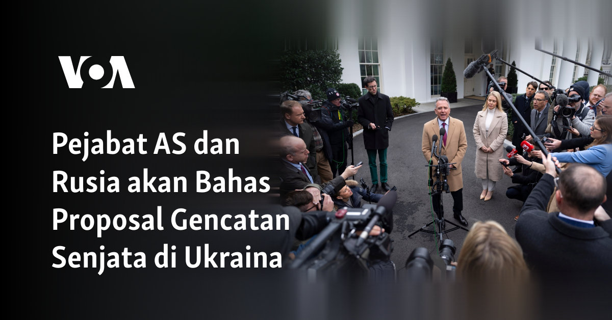 Pejabat AS dan Rusia akan Bahas Proposal Gencatan Senjata di Ukraina