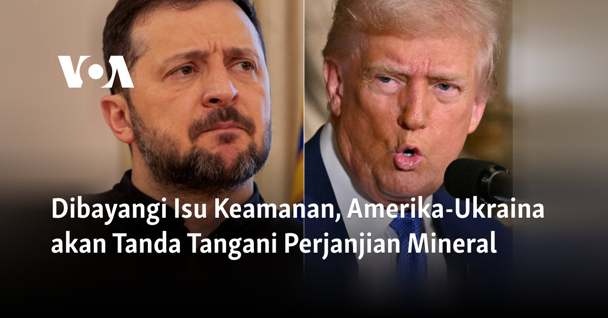 Dibayangi Isu Keamanan, Amerika-Ukraina akan Tanda Tangani Perjanjian Mineral