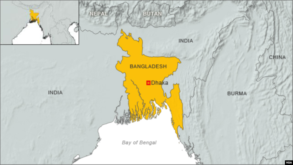 Map of Bangladesh