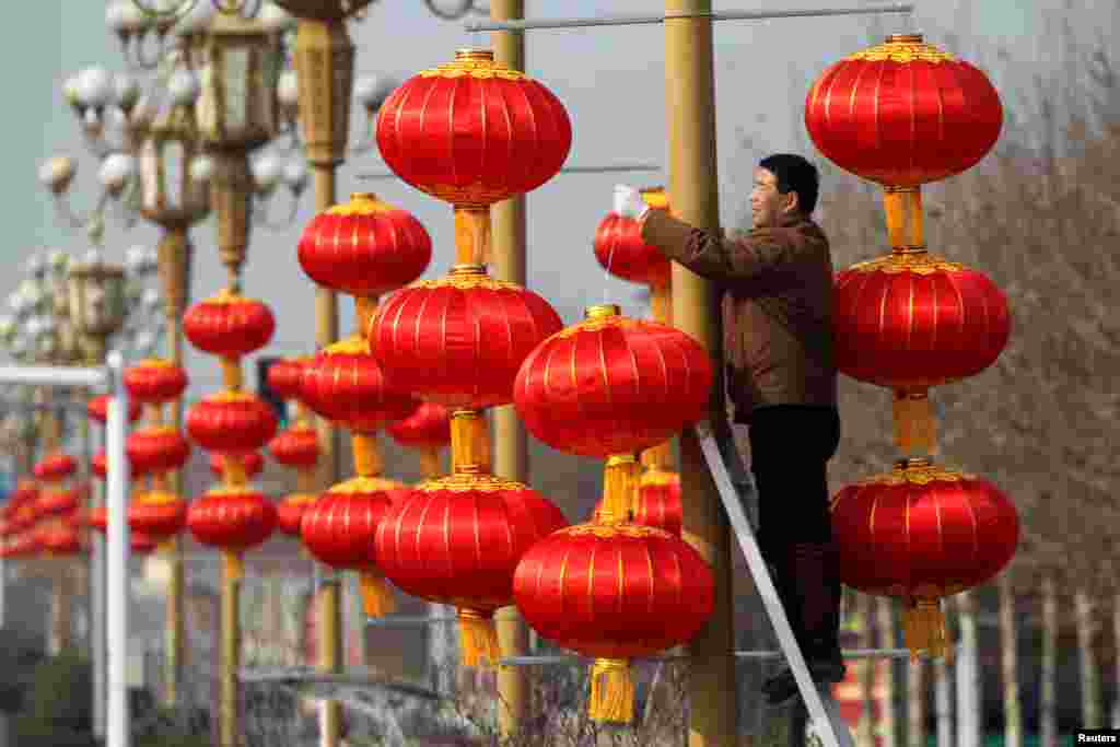 چین میں نئے قمری سال کے جشن کی تیاریاں عروج پر ہے۔
