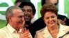 Michel Temer e Dilma Rousseff, noite eleitoral de Outubro de 2014