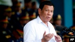 Presiden Filipina Rodrigo Duterte