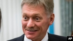 Juru bicara Kremlin, Dmitry Peskov di Moskow, Rusia., 6 April 2019. (Foto: dok).