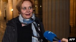La magistrate Isabelle Prévost-Despre lors d'un autre procès à Bordeaux, le 8 février 2017.