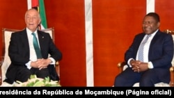 Presidente de Portugal, Marcelo Rebelo de Sousa, e Presidente de Moçambique, Filipe Nyusi, Maputo